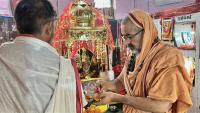 HH Swamijis visit to Bhadrakali Temple, Wadipora, Handwara, Srinagar (9th March 2026)